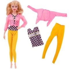 Barbie baba ruhák baba ruha divatos ruhák ing alkalmi viselet szoknya Barbie-hoz és 1/6 BJD Blythe baba ruhák baba kiegészítők