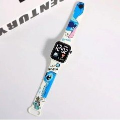 Stitch Disney Kids Watchs Boys Reloj Inteligente Para Niños Niña Reloj digitális óra Relógio Infantil Girls Watch