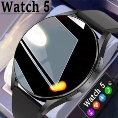 Új SmartWatch 5 Férfi Full Touch Vérnyomás Vér Oxigén Bluetooth Hívás Sport Okosóra Férfi Női IOS Androidhoz