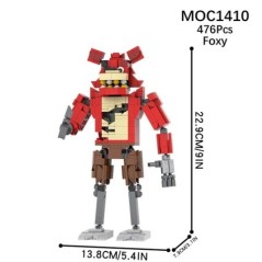 MOOXI Horror Game Set MOC Bricks Filmjelenetek Medve Akciófigurák Építőkövek Gyerekeknek Oktatójátékok Gyermekeknek Születésnapi