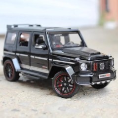 1:24 Mercedes Benz BRABUS G800 High Simulation Diecast Fémötvözet Modell autó Hang Fény Visszahúzás Gyűjtemény Játék ajándék