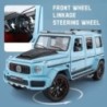 1:24 Mercedes Benz BRABUS G800 High Simulation Diecast Fémötvözet Modell autó Hang Fény Visszahúzható Gyűjtemény Gyerekjáték Ajá