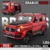 1:24 Mercedes Benz BRABUS G800 High Simulation Diecast Fémötvözet Modell autó Hang Fény Visszahúzható Gyűjtemény Gyerekjáték Ajá