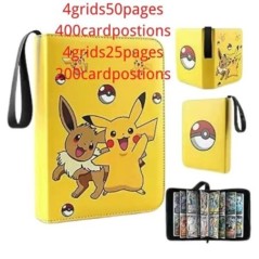 Pokémon Kártyák 400db Tartós Album Játékok Gyerekeknek Gyűjtemény Album Könyv Játék kártyajáték Pokémon