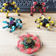 Deformált Fidget Spinner láncos játékok gyerekeknek Stresszmentesítő kézi pörgető szellőző játékok felnőtteknek stresszoldó Fidg