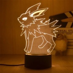 Pokemon Pikachu LED 3D éjszakai fény gyerekeknek játék Anime figurák Kawaii Pikachu éjjeli lámpa gyerekeknek hálószoba dekoráció