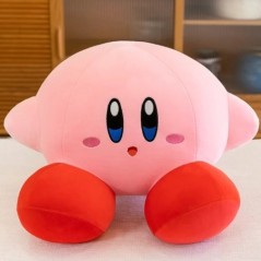 Anime Star Kirby plüssjátékok Puha kitömött állatbaba bolyhos rózsaszín plüss baba párna szoba dekorációs játékok gyerekeknek aj