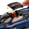 1:18 Pagani Huayra BC ötvözet sportmodell Diecast fém versenyautó járművek Modell kollekció Hangfény szimuláció gyerekeknek játé