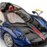 1:18 Pagani Huayra BC ötvözet sportmodell Diecast fém versenyautó járművek Modell kollekció Hangfény szimuláció gyerekeknek játé