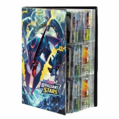 9 zsebes 540 DB betűs Pokémon kártyák Album Könyvgyűjtemény Tartó Játékok Anime játék Poke Card Binder Mappa Töltött lista Játék