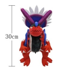 Pokémon Pikachu Peluche töltött Zoroark Dragapult Koraidon Charizard Blastoise Gengar Flygon Anime figura baba karácsonyi ajándé