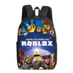 Három részes készlet 3D nyomtatáshoz Roblox iskolatáska játék körül általános és középiskolás diákok hátizsák táska tolltáska