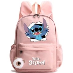 Disney Lilo Stitch hátizsák lányoknak, fiúknak, diákoknak, tinédzsereknek, hátizsákoknak, nőknek, aranyos, alkalmi iskolatáskákn