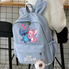 Disney Lilo Stitch hátizsák lányoknak, fiúknak, diákoknak, tinédzsereknek, hátizsákoknak, nőknek, aranyos, alkalmi iskolatáskákn