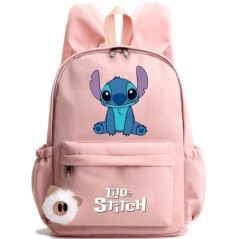 Disney Lilo Stitch hátizsák lányoknak, fiúknak, diákoknak, tinédzsereknek, hátizsákoknak, nőknek, aranyos, alkalmi iskolatáskákn