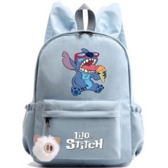 Disney Lilo Stitch hátizsák lányoknak, fiúknak, diákoknak, tinédzsereknek, hátizsákoknak, nőknek, aranyos, alkalmi iskolatáskákn