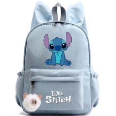 Disney Lilo Stitch hátizsák lányoknak, fiúknak, diákoknak, tinédzsereknek, hátizsákoknak, nőknek, aranyos, alkalmi iskolatáskákn