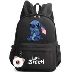 Disney Lilo Stitch hátizsák lányoknak, fiúknak, diákoknak, tinédzsereknek, hátizsákoknak, nőknek, aranyos, alkalmi iskolatáskákn