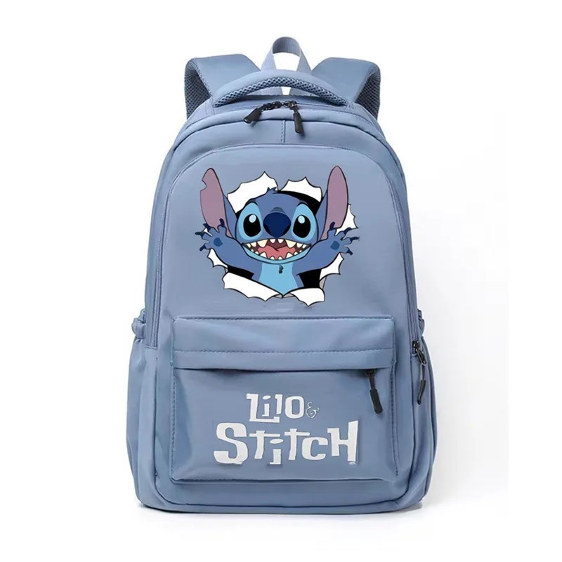 Disney Stitch iskolai hátizsák gyerekeknek iskolatáskák lányoknak naptáskák gyerekeknek serdülő táskák Kawaii vízálló nagy kapac