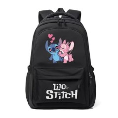 Disney Stitch iskolai hátizsák gyerekeknek iskolatáskák lányoknak naptáskák gyerekeknek serdülő táskák Kawaii vízálló nagy kapac