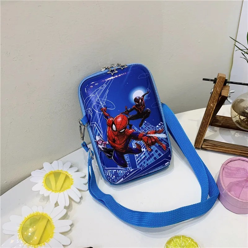 Disney Spiderman Stitch gyerek hátizsák Mickey Minnie egér válltáska baba fiú lány óvodai elsődleges érmetáska játékok