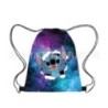 Disney Stitch Children Backpack Drawstring Bags Cartoon Mini Lilo&Stitch Travel Storage Bag Casual Swim Portable Backpack