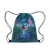 Disney Stitch Children Backpack Drawstring Bags Cartoon Mini Lilo&Stitch Travel Storage Bag Casual Swim Portable Backpack