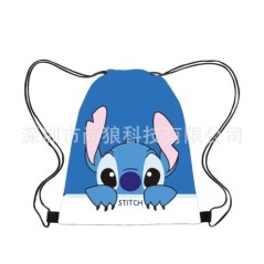 Anime Disney Stitch gyerekek Nyomtatás sminktáska Aranyos rendezőtáska tasakok táskához Rajzfilm női mini kozmetikai táska egyed