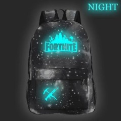 Fortnite Games hátizsák Fortnite világító, ragyogó iskolatáskák tinédzsereknek Unisex iskolai laptop Mochilas utazási alkalmi tá