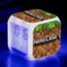 Minecraft 7colors Zombi figura Ébresztőóra Steve Gyémánt kard Led Asztali Digitális órák Hálószoba dekoráció Játék gyerekeknek s