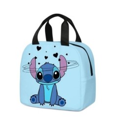 MINISO Disney Stitch Kids Hátizsák Rajzfilm Stitch Print Óvodai tolltartó Fiú Lány Válltáska Gyermek iskolatáska Ajándék