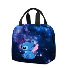 MINISO Disney Stitch Kids Hátizsák Rajzfilm Stitch Print Óvodai tolltartó Fiú Lány Válltáska Gyermek iskolatáska Ajándék