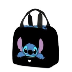 MINISO Disney Stitch Kids Hátizsák Rajzfilm Stitch Print Óvodai tolltartó Fiú Lány Válltáska Gyermek iskolatáska Ajándék