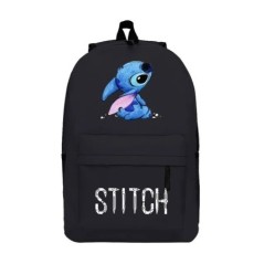 MINISO Disney Stitch Kids Hátizsák Rajzfilm Stitch Print Óvodai tolltartó Fiú Lány Válltáska Gyermek iskolatáska Ajándék