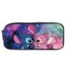 MINISO Disney Stitch Kids Hátizsák Rajzfilm Stitch Print Óvodai tolltartó Fiú Lány Válltáska Gyermek iskolatáska Ajándék