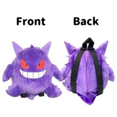 Aranyos Pokemon hátizsák Kawaii japán stílusú plüsstáska Gengar Eevee Snorlax hátizsák iskolatáska Cosplay kellékek divatos aján