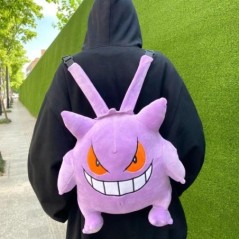 Aranyos Pokemon hátizsák Kawaii japán stílusú plüsstáska Gengar Eevee Snorlax hátizsák iskolatáska Cosplay kellékek divatos aján