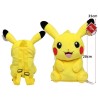 Pokemon Gengar Peluche plüss hátizsák Lovely Pikachu plüsstáska Eevee Snorlax Charizard Mew iskolatáska Cosplay kellékek karácso