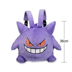 Pokemon Gengar Peluche plüss hátizsák Lovely Pikachu plüsstáska Eevee Snorlax Charizard Mew iskolatáska Cosplay kellékek karácso