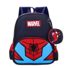 Marvel Kids Hátizsákok Gyerekeknek Márka Rajzfilm Spiderman Fiúk Válltáskák Diákok Luxus Divat Iskolatáskák Nagy kapacitás