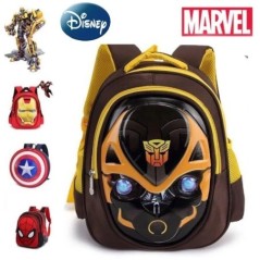 Disney gyermek iskolatáska Amerika kapitány tini lány iskolatáska Iron Man darázs minta Marvel Hero iskolatáska fiú ajándék