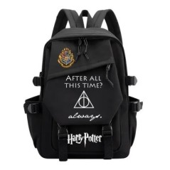 Roxfort jelvény hátizsákok Anime Harry Potter iskolatáskák tinédzsereknek Hordozható laptoptáskák Nagy kapacitású utazási hátizs