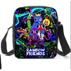 MINISO New Rainbow Friends Hátizsák Óvoda Kisgyermek Rajzfilm Iskolatáska Mochila Girls Anime Gyerekjátékok Ajándékok