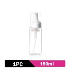 50 ml/150 ml/200 ml habzó szappanpalack üres műanyag habos arctisztító pumpás flakon utazási újratölthető lotion sampon adagoló