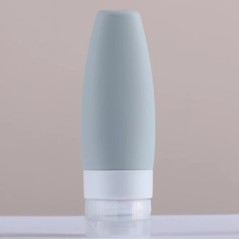 60/90 ml-es hordozható szilikon utazópalack folyékony tartály üres újratölthető csomagolás Lotion Points sampon tartály krém uta