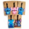 Disney Anime Cute Stitch Csomagcímke Bőrönd azonosító Címek Tartó Poggyászbeszálló Címkék Hordozható címke