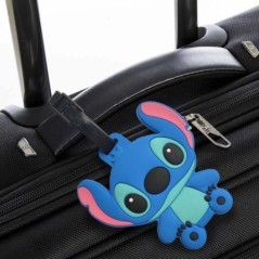 Disney Anime Cute Stitch Csomagcímke Bőrönd azonosító Címek Tartó Poggyászbeszálló Címkék Hordozható címke