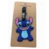 Disney Anime Cute Stitch Csomagcímke Bőrönd azonosító Címek Tartó Poggyászbeszálló Címkék Hordozható címke