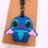 Disney Anime Cute Stitch Csomagcímke Bőrönd azonosító Címek Tartó Poggyászbeszálló Címkék Hordozható címke