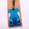 Disney Anime Cute Stitch Csomagcímke Bőrönd azonosító Címek Tartó Poggyászbeszálló Címkék Hordozható címke